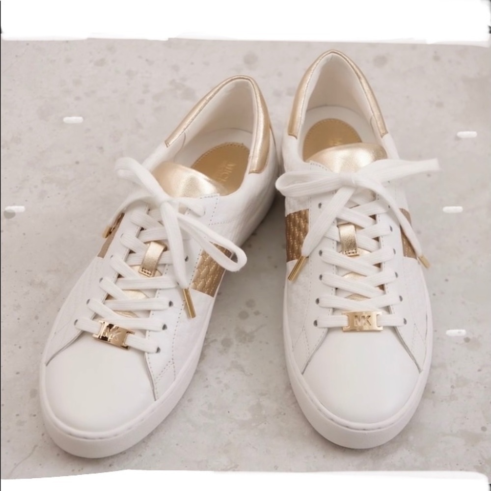 MICHAEL KORS Colby sneakers/ gold ⚡️⚡️